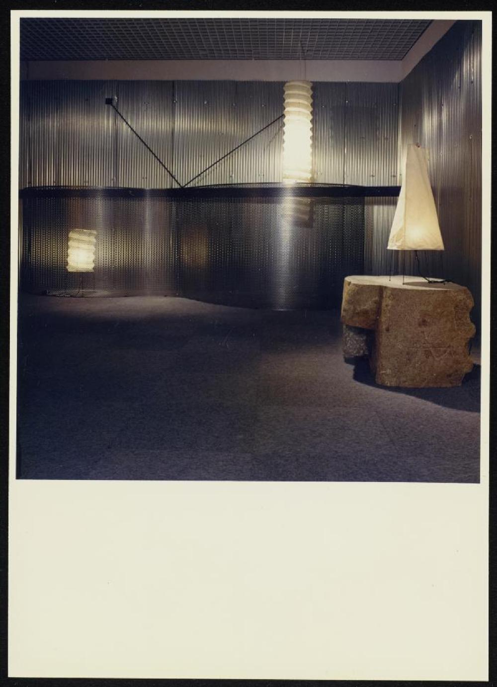 "Space of Akari & Stone," Yurakucho Art Forum (Seibu Museum of Art), February 9, 1985 – February 20, 1985.