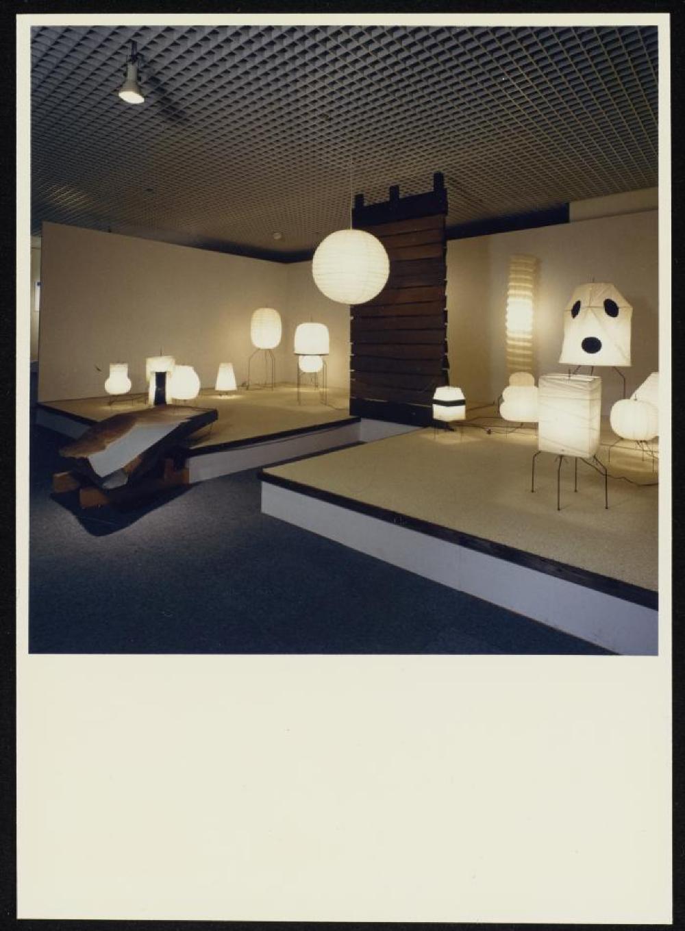 "Space of Akari & Stone," Yurakucho Art Forum (Seibu Museum of Art), February 9, 1985 – February 20, 1985.