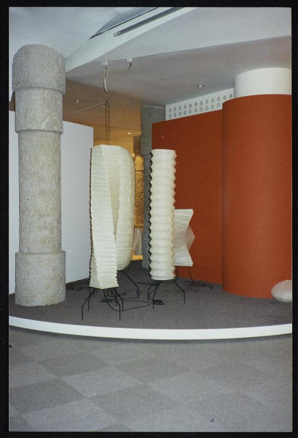 Installation view of "Noguchi," Fundacio Caixa de Catalunya 