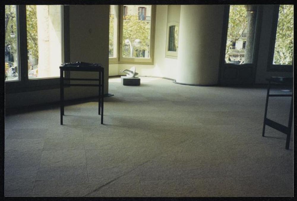 Installation view of "Noguchi," Fundacio Caixa de Catalunya 