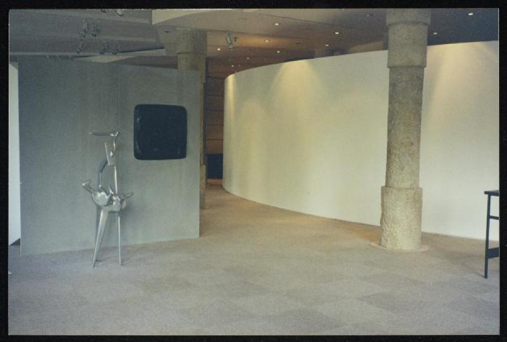 Installation view of "Noguchi," Fundacio Caixa de Catalunya 