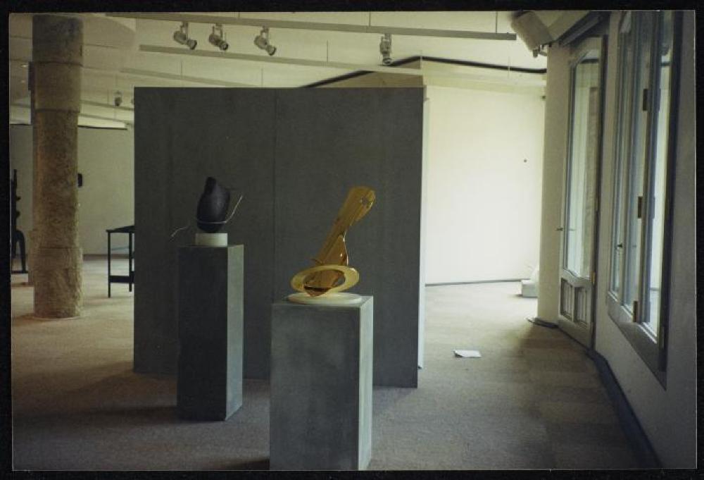 Installation view of "Noguchi," Fundacio Caixa de Catalunya 