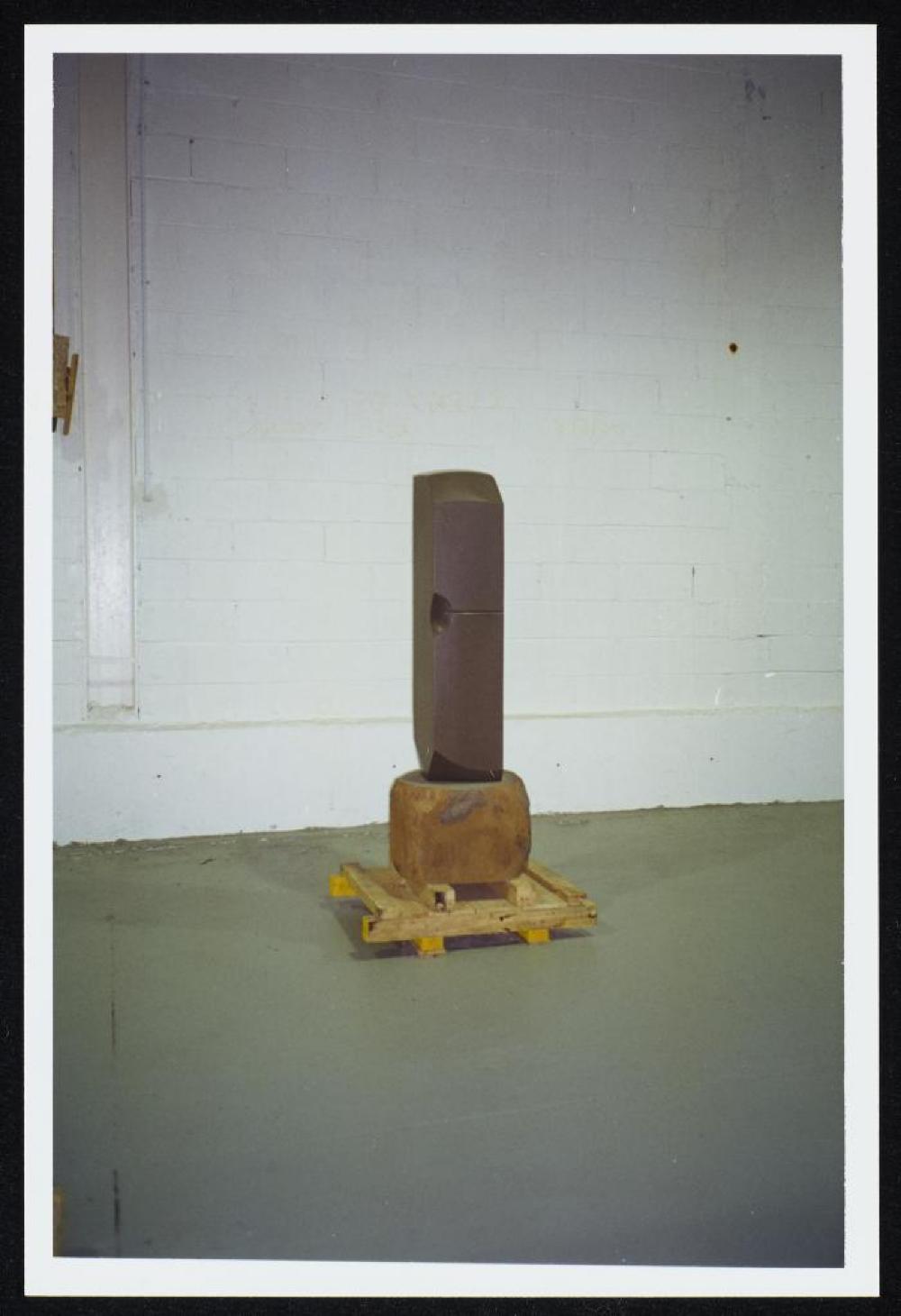 Exhibition image for "Relocated," The Noguchi Museum, April 10, 2001 - October 31, 2001.