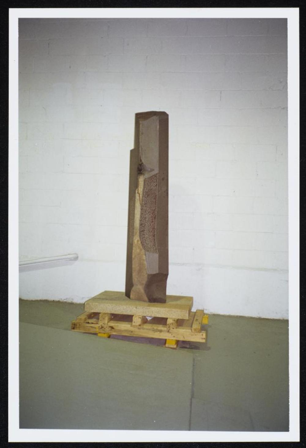 Exhibition image for "Relocated," The Noguchi Museum, April 10, 2001 - October 31, 2001.