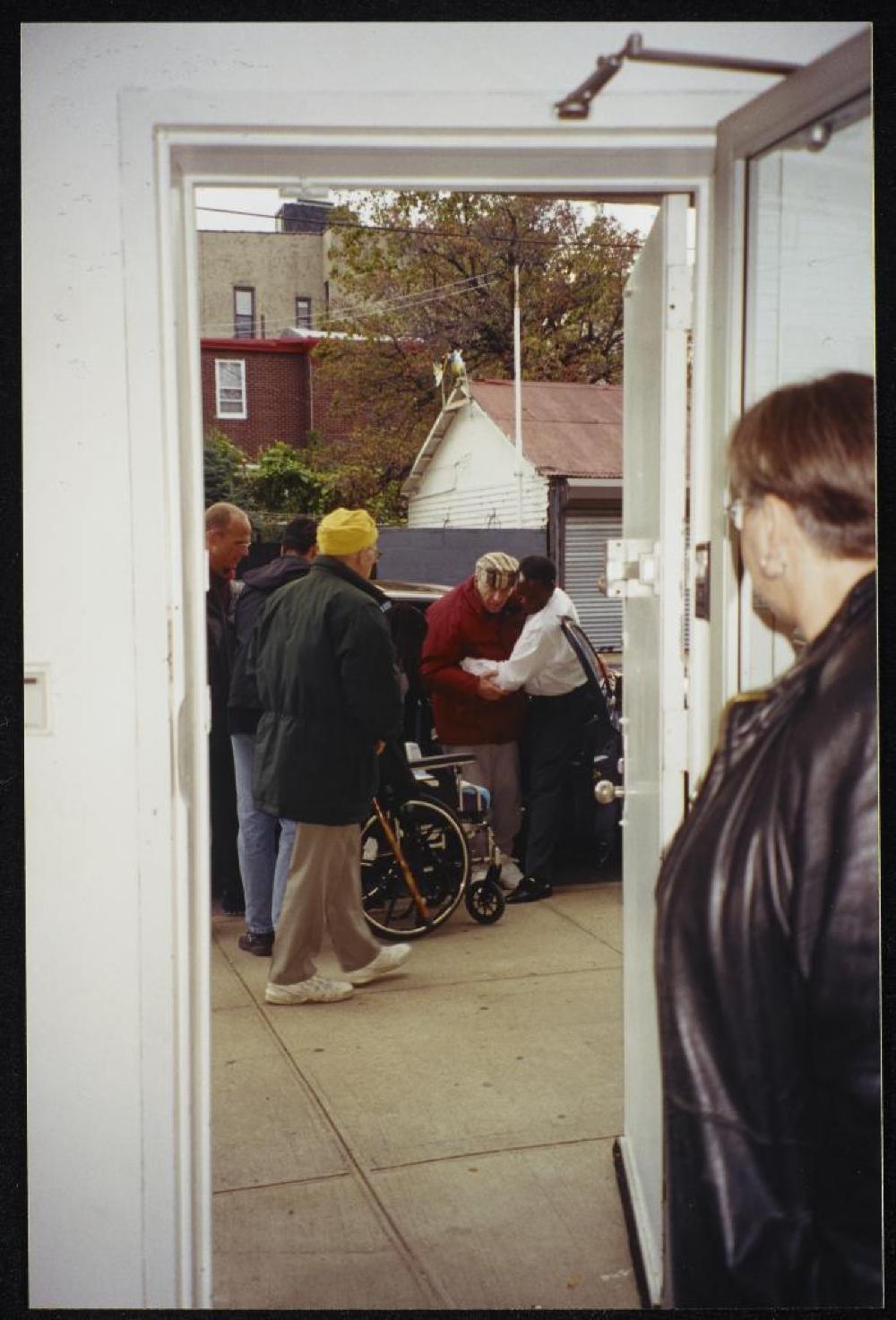 Exhibition image for "Relocated," The Noguchi Museum, April 10, 2001 - October 31, 2001.