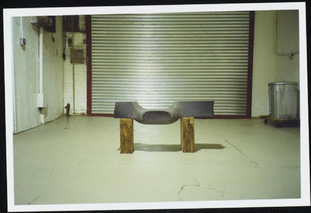 Exhibition image for "Relocated," The Noguchi Museum, April 10, 2001 - October 31, 2001.