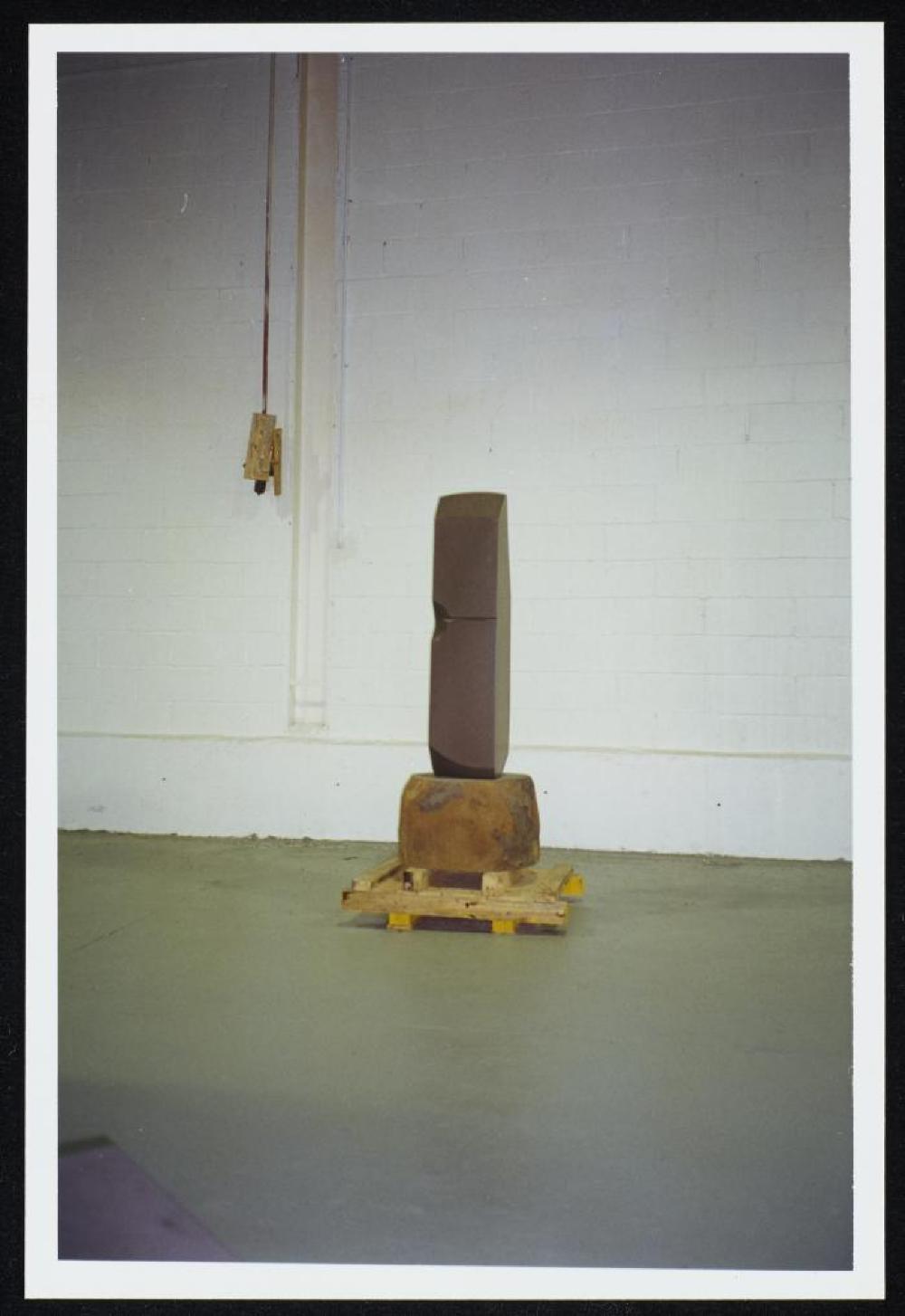 Exhibition image for "Relocated," The Noguchi Museum, April 10, 2001 - October 31, 2001.