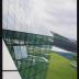 Installation view of Isamu Noguchi Exhibition in the Glass Pyramid, Moerenuma Park, Glass Pyramid Atrium, July 22, 2003 - August 31, 2003.