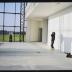 Installation view of Isamu Noguchi Exhibition in the Glass Pyramid, Moerenuma Park, Glass Pyramid Atrium, July 22, 2003 - August 31, 2003.