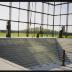 Installation view of Isamu Noguchi Exhibition in the Glass Pyramid, Moerenuma Park, Glass Pyramid Atrium, July 22, 2003 - August 31, 2003.