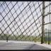 Installation view of Isamu Noguchi Exhibition in the Glass Pyramid, Moerenuma Park, Glass Pyramid Atrium, July 22, 2003 - August 31, 2003.