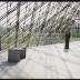 Installation view of Isamu Noguchi Exhibition in the Glass Pyramid, Moerenuma Park, Glass Pyramid Atrium, July 22, 2003 - August 31, 2003.